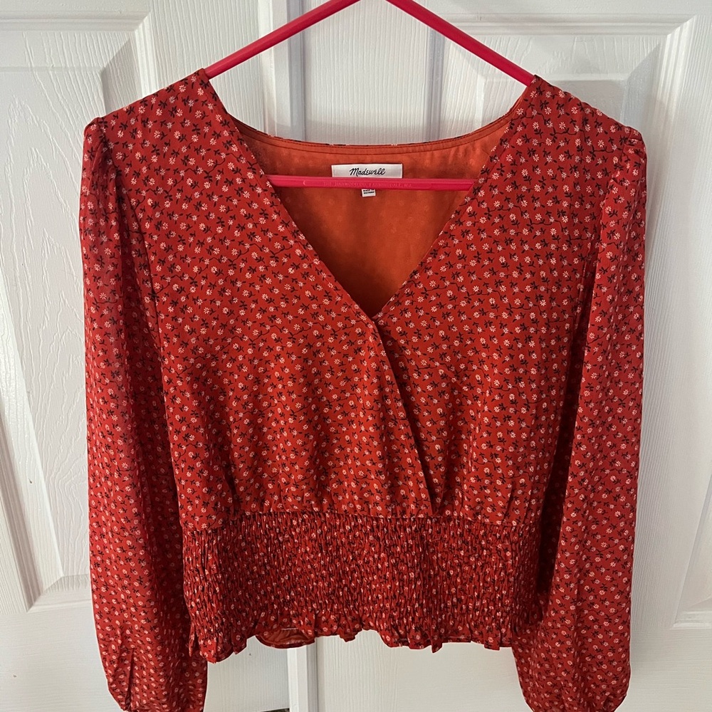 Madewell Red Women's Top